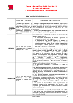 02 Esami IeFP Scheda Composizione della Commissione