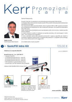 Promozioni I t a l i a