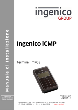 Manuale di Installazione iCMP