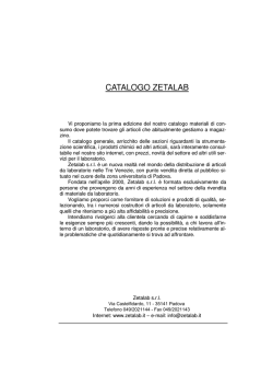 catalogo vetreria