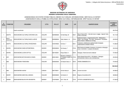 Tabella 1 allegata alla determinazione n. 900 del 08.08.2014