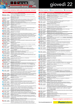 Programma - IT Forum