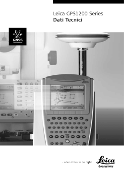 Scheda Tecnica - GeoCommerce.it