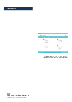 Installazione Redigo - Cliens Gestione Studio Legale