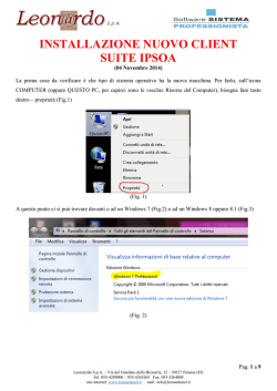 INSTALLAZIONE NUOVO CLIENT SUITE IPSOA