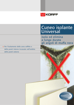 Cuneo isolante Universal