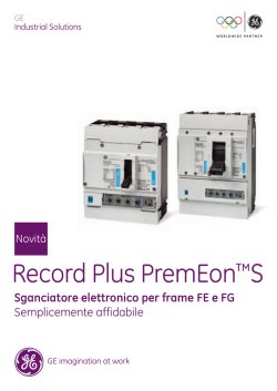 PremEon Opuscoli - GE Power Controls