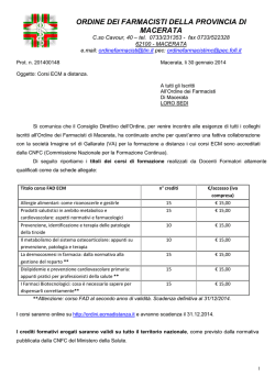 corso fad +modulo iscrizione per iscritti