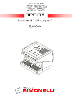 Esplosi: mod. &ldquo;2GR compact&rdquo; 22/04/2014