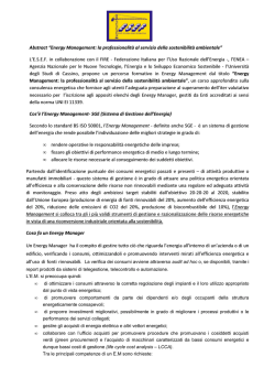 Abstract - Ordine degli Ingegneri della provincia di Frosinone