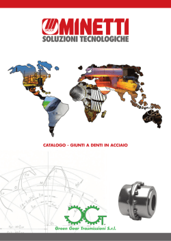 Green Gear Giunti a denti in acciaio