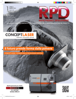 Il futuro prende forma dalla polvere