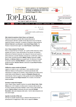 I mandati della settimana (08/05)