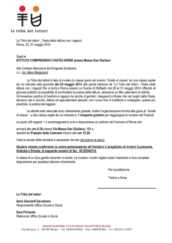 Gentile Sig - IC Castelverde Roma