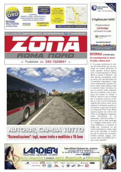ROMA NORD - Settimanale Zona