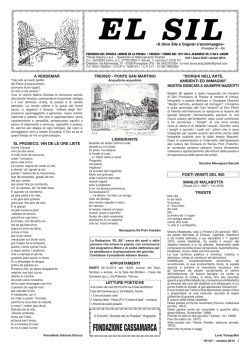 Mese di Ottobre - Accademia Europea delle Arti