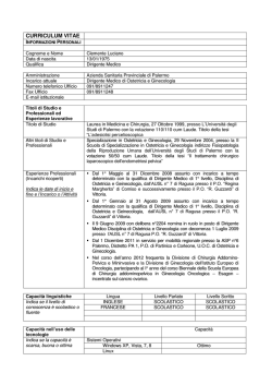 curriculum vitae
