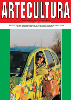 Mensile Manifestazioni Artistiche e Culturali