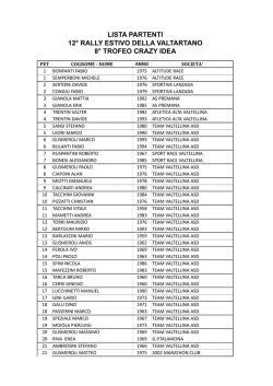 download lista partenti ufficiale rally estivo della valtartano 2014