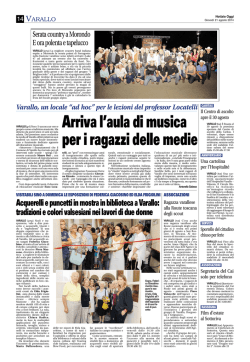 Ragazza Varallese alla Route Nazionale &ndash; Notizia Oggi