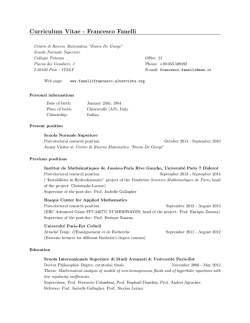 English - Francesco Fanelli