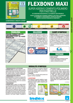 FLEXBOND MAXI - Index S.p.A.