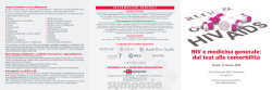 HIV e medicina generale: dal test alle comorbilit&agrave;