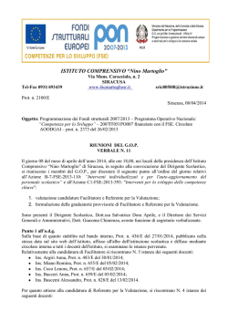 GOP 08.04.2014 - Istituto Comprensivo "Nino Martoglio"