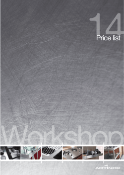 scarica catalogo - Punto Inox Srl