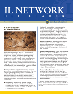 Notiziario elettronico Leader Network (leadernews)