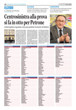 partito democratico scelta civica centro democratico sinistra per