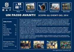 Calendario Eventi Husqvarna 2014