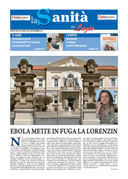 Sanit&agrave; - Il Corriere di Roma