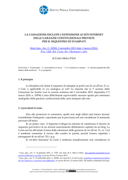 Download Documento - Diritto penale contemporaneo