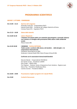 Programma scientifico rev04 - Triumph Group International