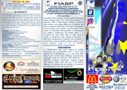 Scarica il calendario delle gare 2014