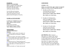 I canti per la festa, in formato PDF