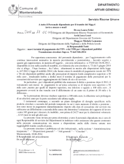Nuovi termini di pagamento tfs e tfr per i
