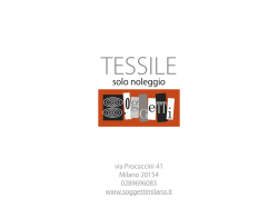 Tessile - S.oggetti