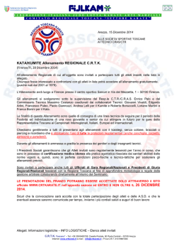 Circolare di convocazione