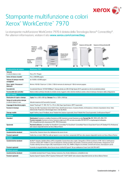 Caratteristiche dettagliate - WorkCentre 7970