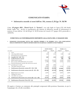 Details - Pierrel SpA