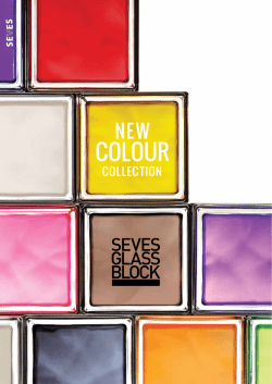 COLOUR - Seves glassblock