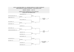 primo tabellone di qualificazione maschile