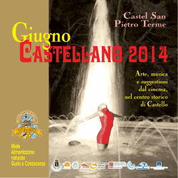 Giugno Castellano - Pro Loco Emilia Romagna