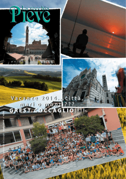 Comunit&agrave; in cammino