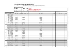 Download Secondo Anno Primo Semestre