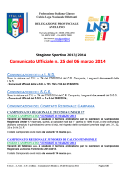 Allievi a 11 con arbitri Girone &ldquo;B&rdquo;