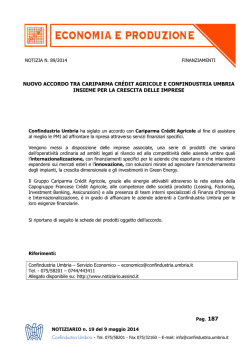 scheda prodotto cariparma-credit agricole