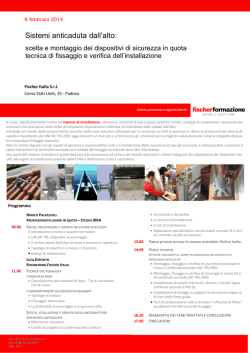 Programma - fischer Italia